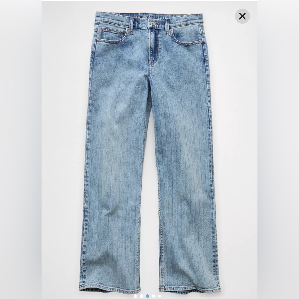 American Eagle Stovepipe High Rise Strigid Jeans 24w - Picture 3 of 7